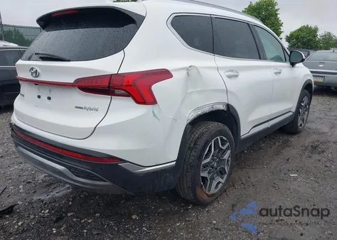 2021 Hyundai Santa Fe Hybrid Sel Premium from USA, damaged, VIN KM8S3DA14MU006747